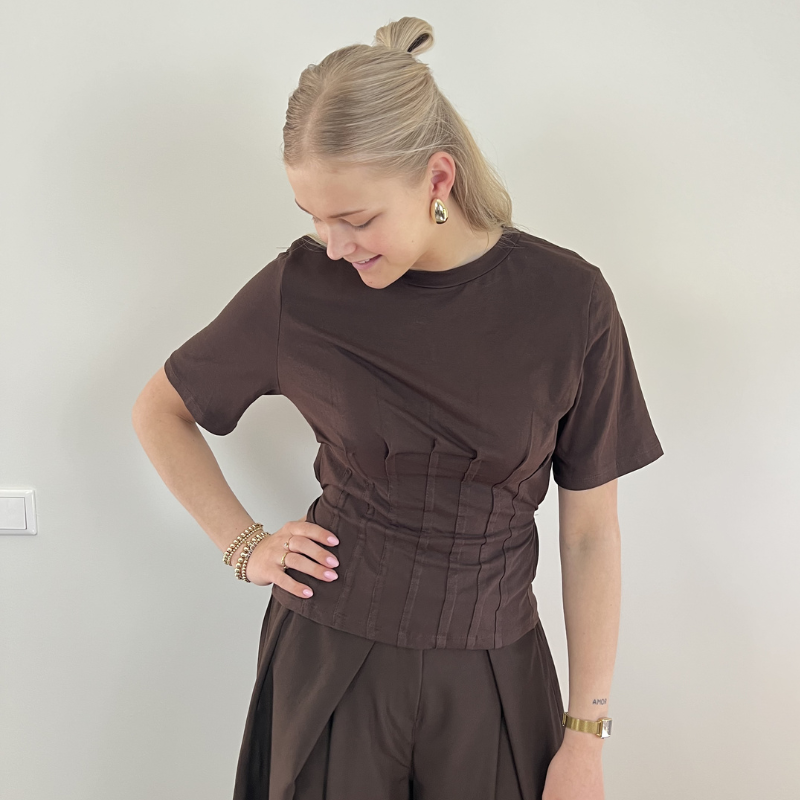 Getailleerd shirt Bobbie