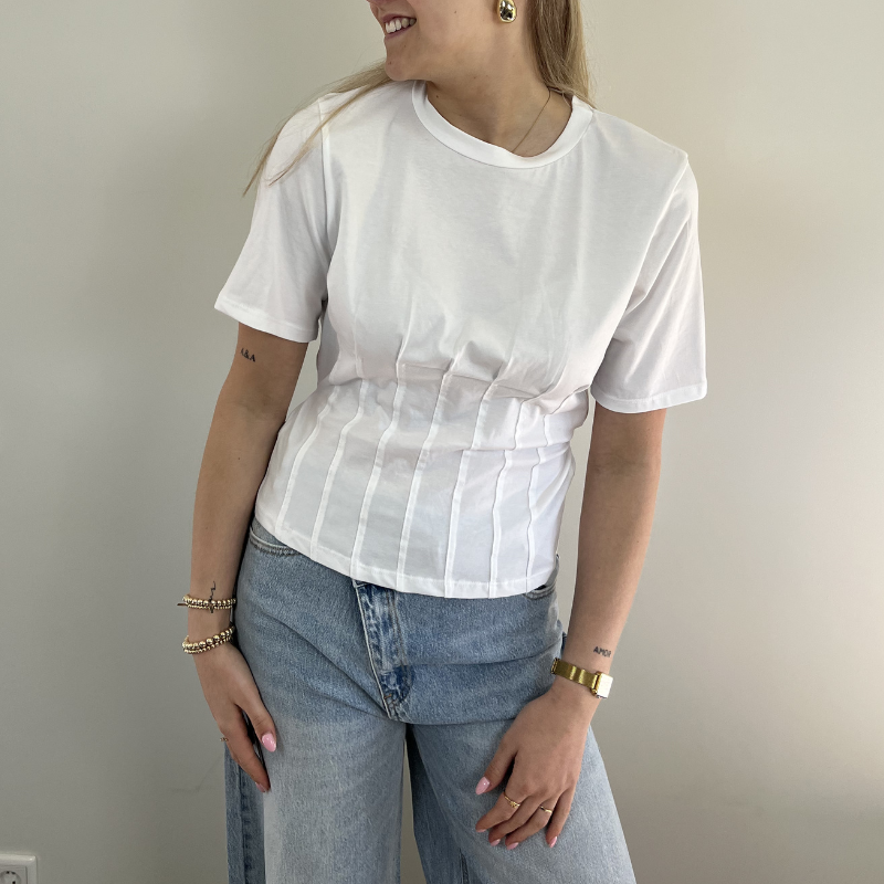 Getailleerd shirt Bobbie