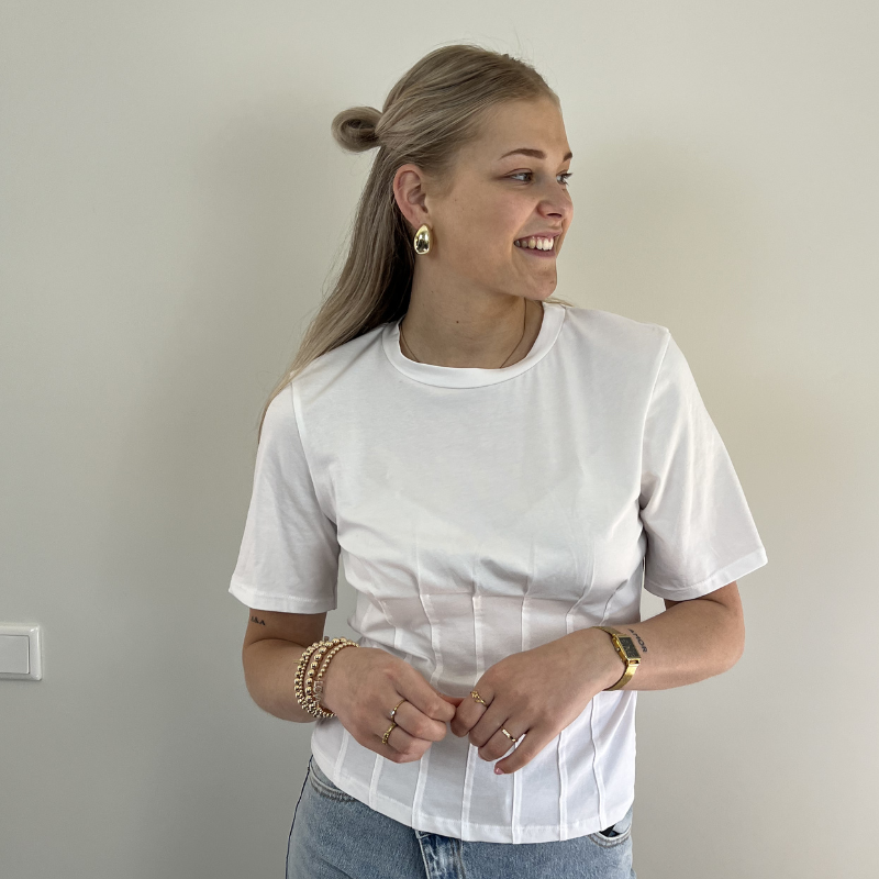 Getailleerd shirt Bobbie